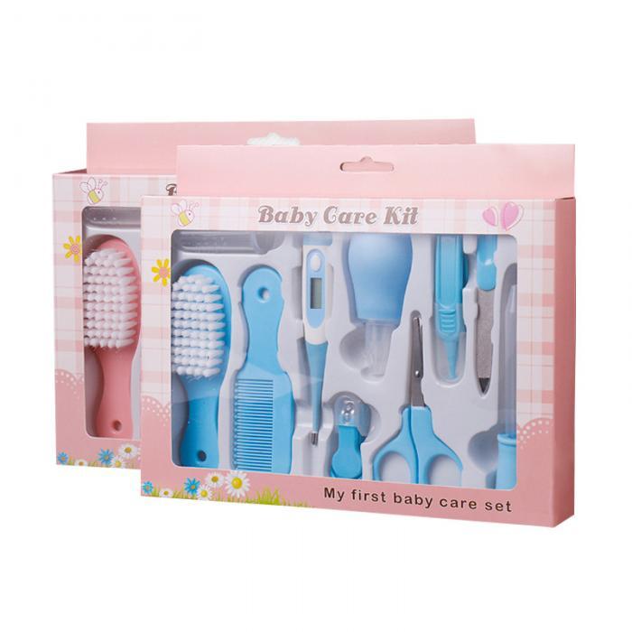 Portable Baby Health Care Set | Grooming & Hygiene Kit for Newborns & Infants (10 pcs)