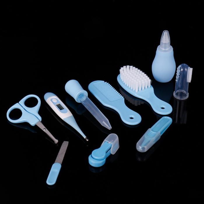 Portable Baby Health Care Set | Grooming & Hygiene Kit for Newborns & Infants (10 pcs)