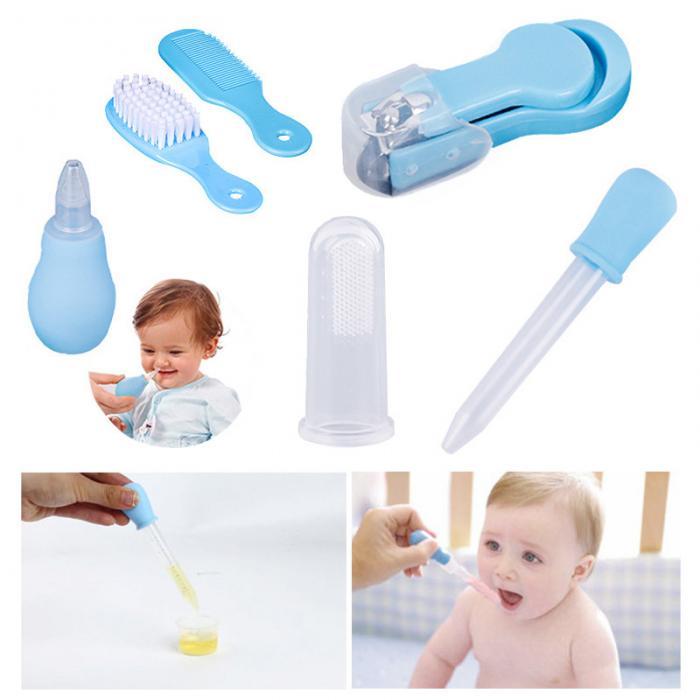 Portable Baby Health Care Set | Grooming & Hygiene Kit for Newborns & Infants (10 pcs)