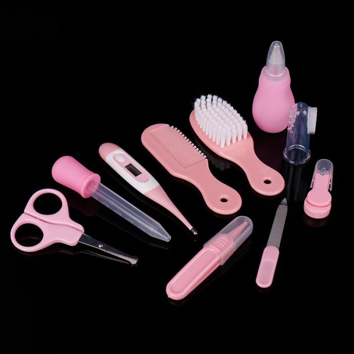 Portable Baby Health Care Set | Grooming & Hygiene Kit for Newborns & Infants (10 pcs)